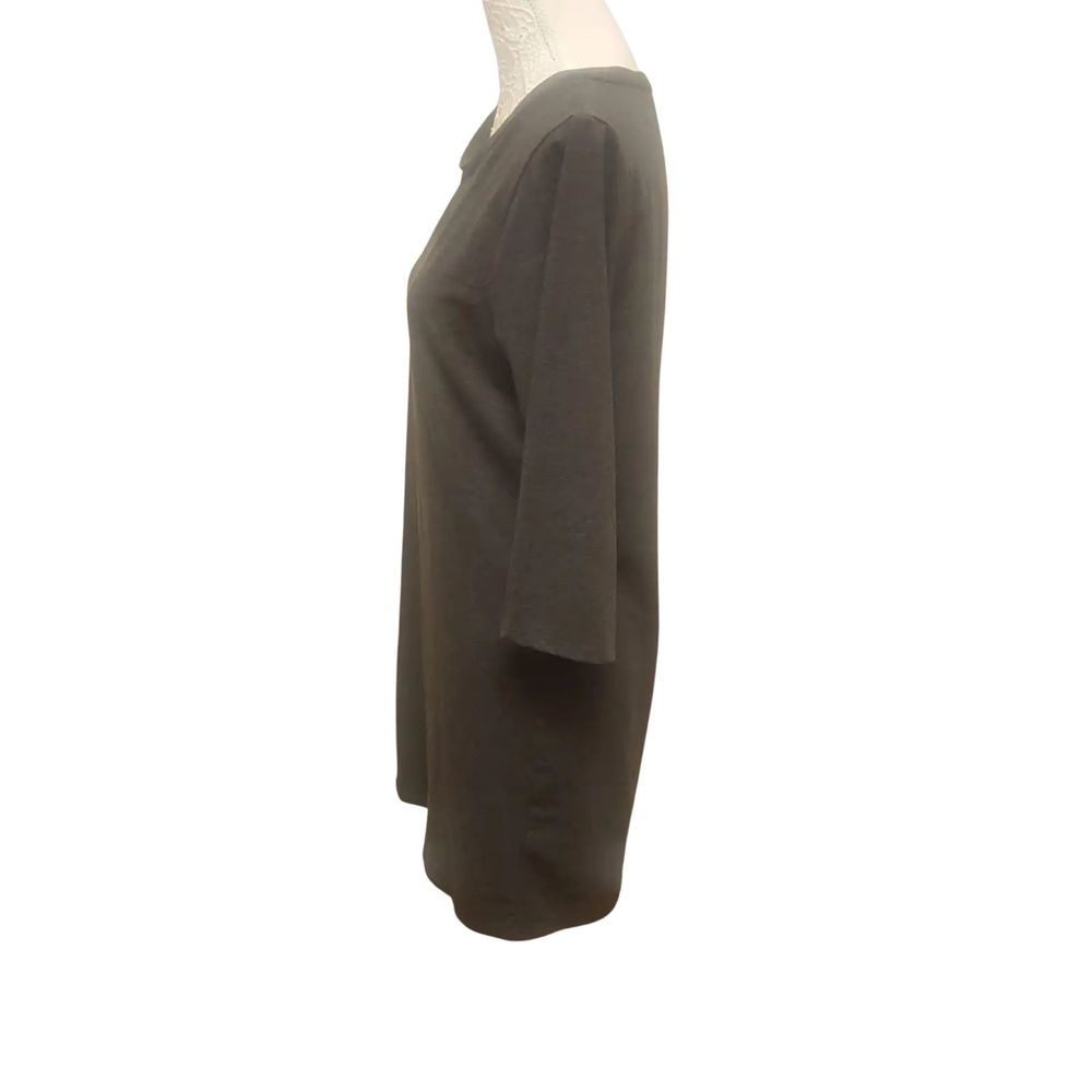 George Long Sleeve Dark Grey T-Shirt Dress UK 14 - Picture 4 of 6